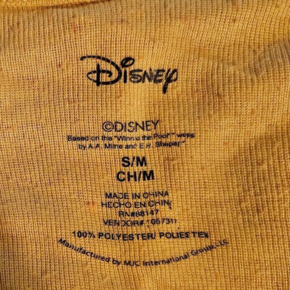 Winnie the Pooh hooded costume or pj's size S/M - Picture 2 of 3